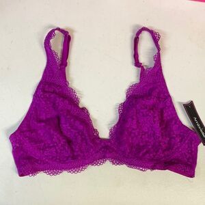 Ambrielle Small & Medium Purple Bralette - New